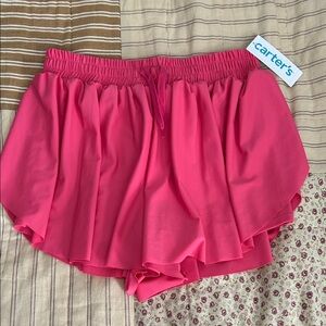 Carter's Vibrant Pink skirt with built in shorts size 14 xs/sm